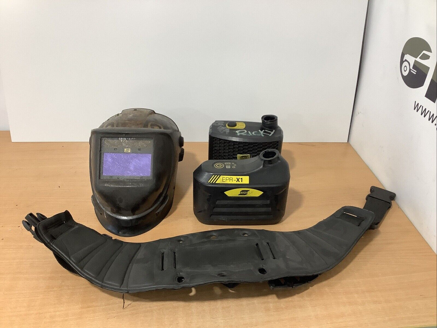 Esab G50 Air (9-13) Helmet, ESAB PAPR Powered Air Purifying Respirator System