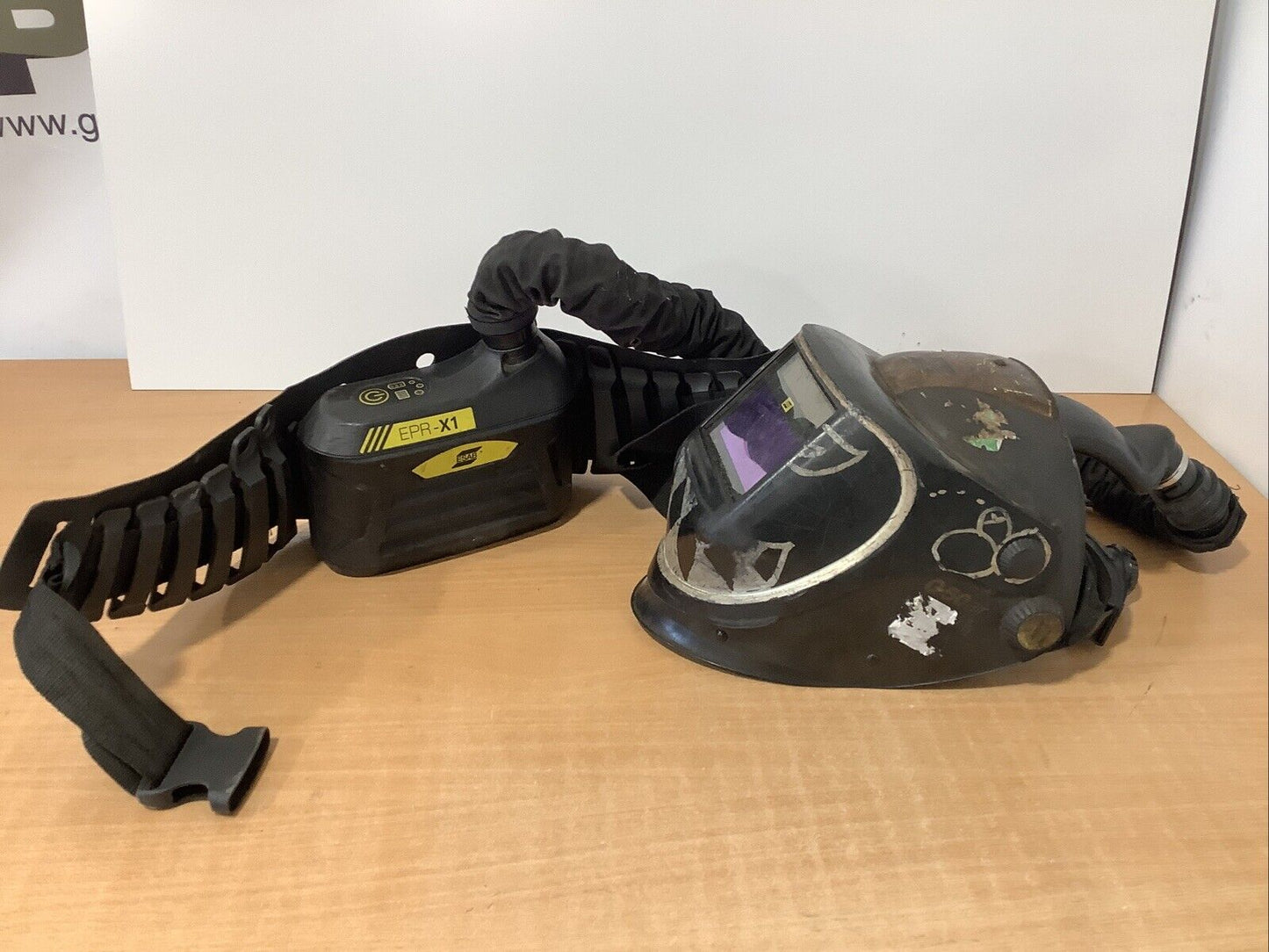 Esab G50 Air (9-13) Helmet, ESAB PAPR Powered Air Purifying Respirator System