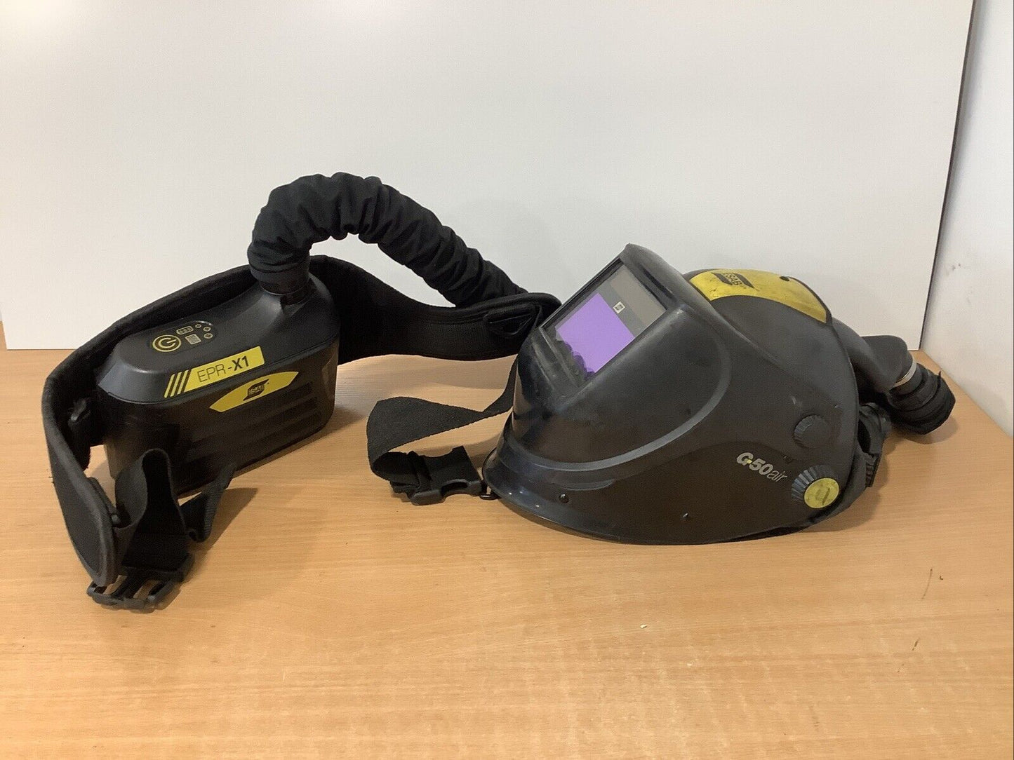 Esab G50 Air (9-13) Helmet, ESAB PAPR Powered Air Purifying Respirator System