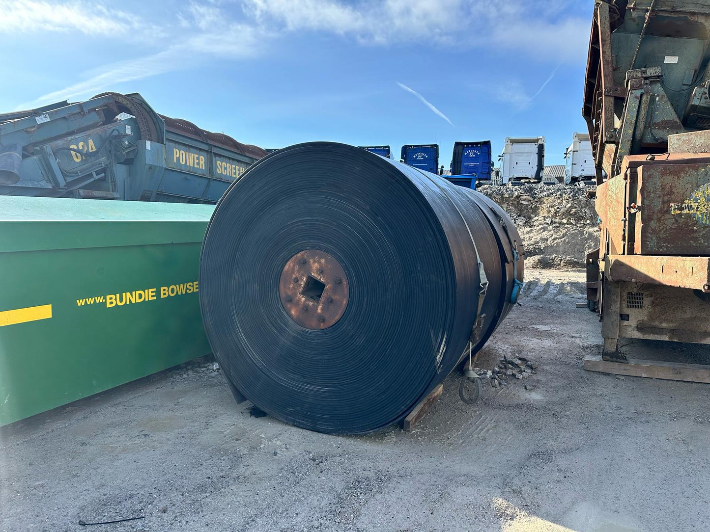 STEEL CORD HEAVY DUTY CONVEYORS BELTS