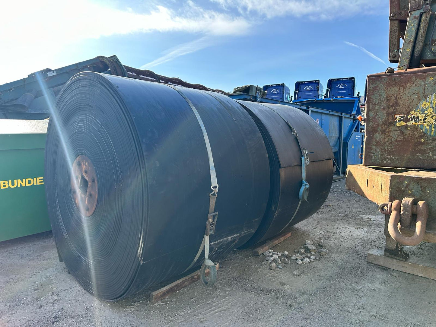 STEEL CORD HEAVY DUTY CONVEYORS BELTS