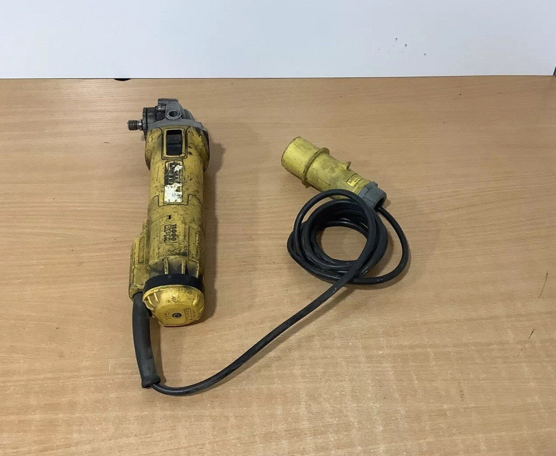 DEWALT DWE4206 - LX TYPE 3 110V ANGLE GRINDER - 115 MM 1010 W - 11000/Min