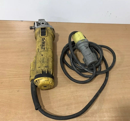 DEWALT DWE4206 - LX TYPE 3 110V ANGLE GRINDER - 115 MM 1010 W - 11000/Min