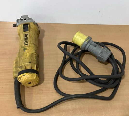 DEWALT DWE4206 - LX TYPE 3 110V ANGLE GRINDER - 115 MM 1010 W - 11000/Min